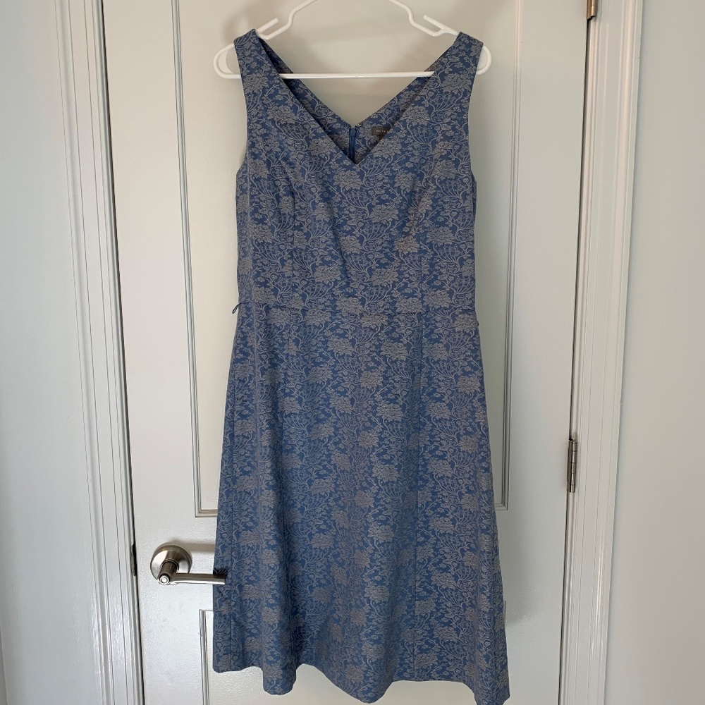 Ann Taylor Blue Dress size 10